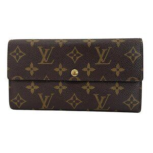LOUIS VUITTON Pochette Porte Monnaie Credit Monogram - 226-081825